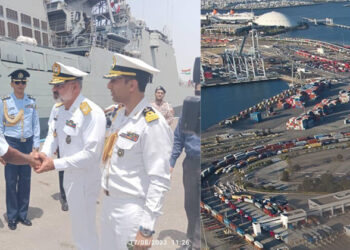 ചബാർ തുറമുഖത്തിന്റെ സാദ്ധ്യതകൾ ലക്ഷ്യമിട്ട് ഇന്ത്യ; നാവികസേനാ കപ്പൽ ഇറാനിൽ