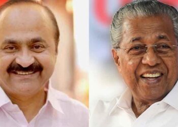 ‘മാധ്യമങ്ങളെ പേടിച്ച് ഒളിച്ചുനടക്കുന്ന ആദ്യത്തെ മുഖ്യമന്ത്രി, ഇരട്ട ചങ്കനല്ല, ഓട്ട ചങ്കൻ’; സതീശൻ