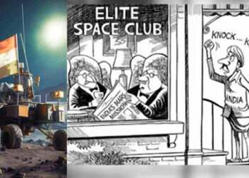 സാങ്കേതിക വിദ്യക്ക് വേണ്ടി സായിപ്പിന് മുന്നിൽ കെഞ്ചുന്ന ഭാരതമല്ല; ഇത് ആകാശത്തിനുമപ്പുറം കുതിക്കുന്ന പുതിയ ഭാരതം