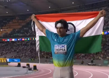 സ്വർണ്ണം എറിഞ്ഞിട്ട് നീരജ്; ലോക അത്‌ലറ്റിക് ചാമ്പ്യൻഷിപ്പിൽ ഇന്ത്യക്ക് ആദ്യ സ്വർണ്ണം