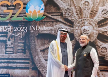 സാമ്പത്തിക പങ്കാളിത്തം വർദ്ധിപ്പിക്കുന്നതിനെക്കുറിച്ച് ചർച്ച ചെയ്ത് ഷെയ്ഖ് മുഹമ്മദും നരേന്ദ്ര മോദിയും