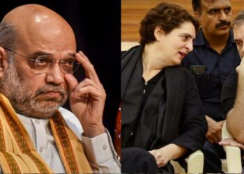 ‘അവർ ഇന്ത്യ മുഴുവൻ നടന്നാലും ഫലമുണ്ടാവില്ല, വേരുകൾ ഇറ്റലിയിലാണ്’; അമിത് ഷാ