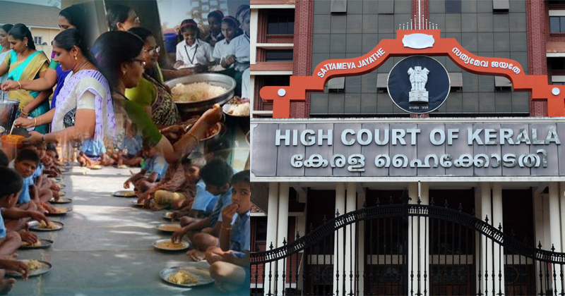 ഉച്ചഭക്ഷണ പദ്ധതിയിൽ വീഴ്ച വരുത്തിയത് കേരളം; ഹൈക്കോടതിയിൽ തെളിവ് നൽകി കേന്ദ്ര സർക്കാർ