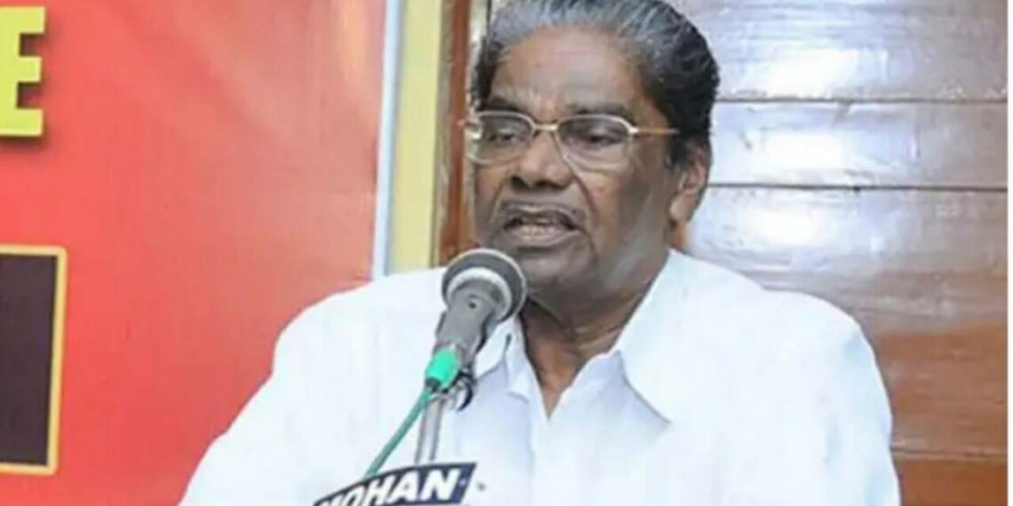 സിപിഐഎം നേതാവ് ആനത്തലവട്ടം ആനന്ദൻ അന്തരിച്ചു.