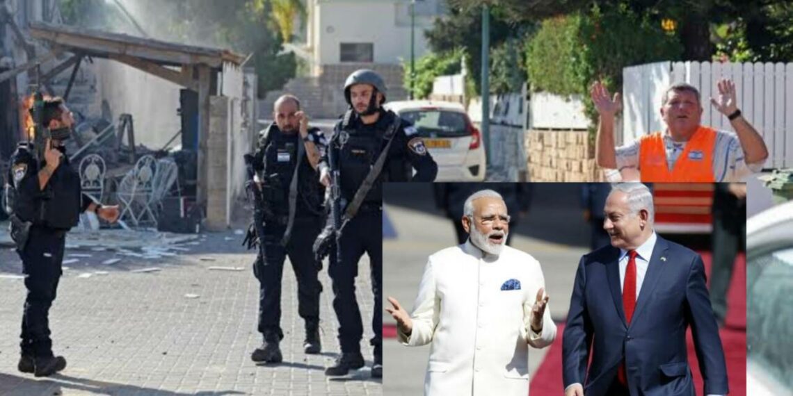 ഇസ്രയേലിനെ വിറപ്പിച്ച് ഹമാസ്: ഇസ്രയേലിന്  ഐക്യദാർഢ്യം പ്രഖ്യാപിച്ച് ഇന്ത്യ