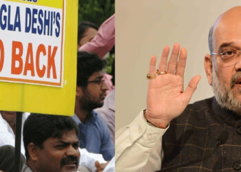 അനധികൃത കുടിയേറ്റക്കാരെക്കണ്ടെത്താൻ രാജ്യ വ്യാപക തിരച്ചിൽ; യാതൊരു വിധ സഹിഷ്ണുതയും കാണിക്കില്ലെന്ന് അമിത്ഷാ; രാജ്യത്തെ രക്ഷിക്കാൻ പ്രതിജ്ഞാബദ്ധം