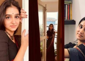 ‘ഇവളെ പേടിച്ച് സാരിയൊന്നും കാണുന്നിടത്ത് വെക്കാന്‍ പറ്റാണ്ടായി’; അനശ്വര രാജന് അമ്മയുടെ ട്രോൾ