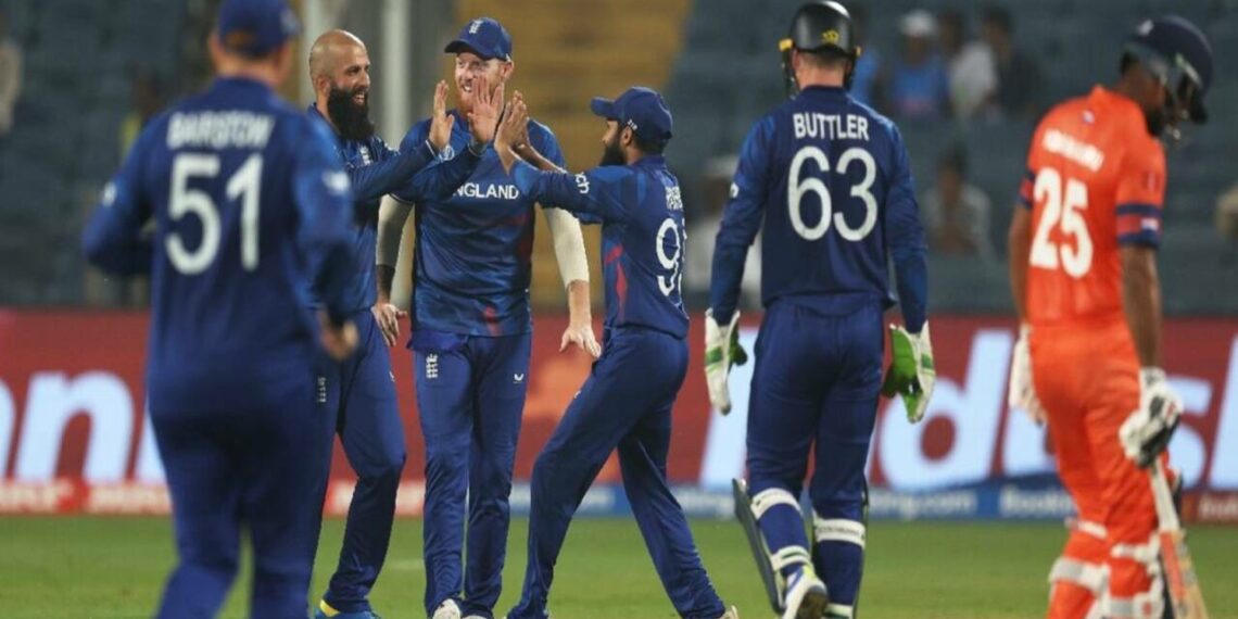 ബാറ്റിം​ഗിലും ബോളിം​ഗിലും കരുത്തുക്കാട്ടി ഡച്ച് പട; നെതർലൻഡ്സിനെതിരെ ഇംഗ്ലണ്ടിന് 160 റൺസിന്റെ തകർപ്പൻ ജയം