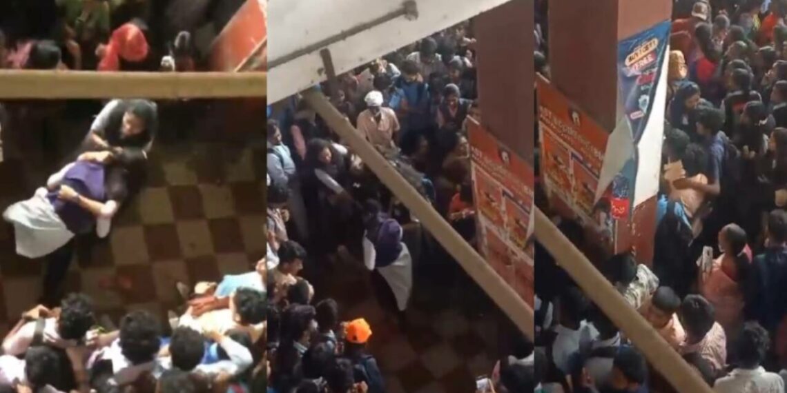 ഇരട്ടപ്പേര് വിളിച്ചതുമായി ബന്ധപ്പെട്ടെ തർക്കം; കെഎസ്ആർടിസി ബസ് സ്റ്റാന്റിൽ തമ്മിൽ തല്ലി പെൺകുട്ടികൾ