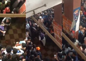 ഇരട്ടപ്പേര് വിളിച്ചതുമായി ബന്ധപ്പെട്ടെ തർക്കം; കെഎസ്ആർടിസി ബസ് സ്റ്റാന്റിൽ തമ്മിൽ തല്ലി പെൺകുട്ടികൾ