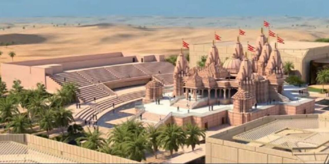 അബുദബിയിലെ ഹിന്ദു ക്ഷേത്രം; തുറക്കാൻ നൂറ് ദിനങ്ങൾ