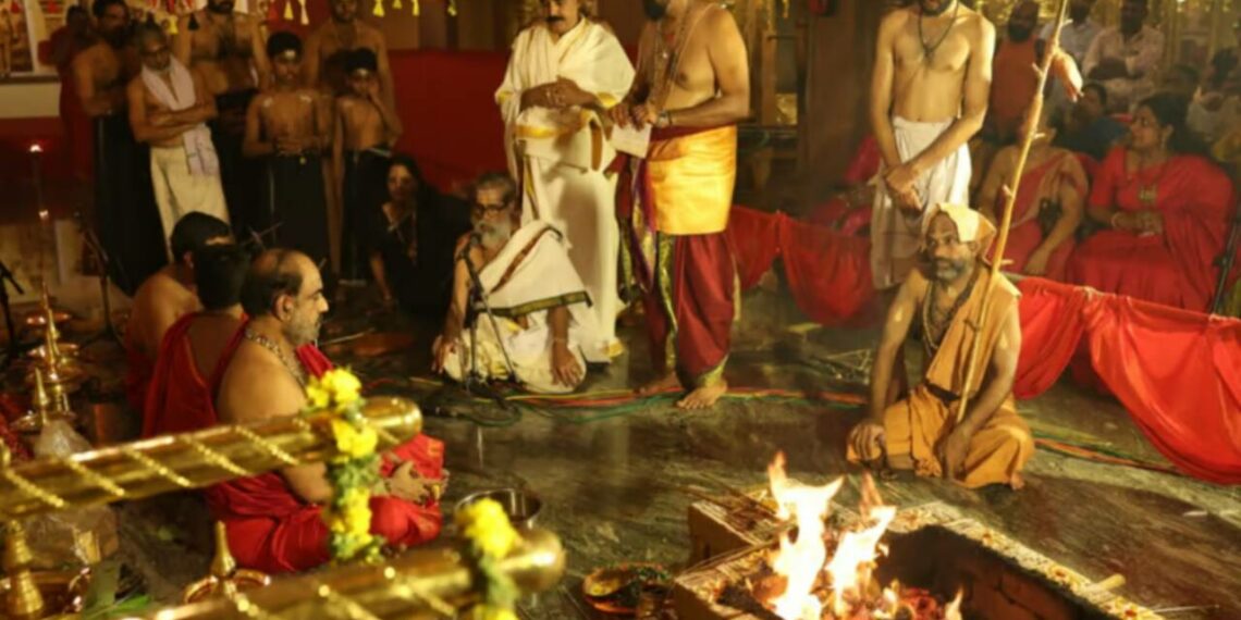 രാജ്യത്തെ പ്രഥമ ത്രിദിന വിഷ്ണുമായ സ്വാമി ലക്ഷാർച്ചന യജ്ഞം; ദേവസ്ഥാനത്ത് ഭക്തിനിർഭരമായ സമാപനം