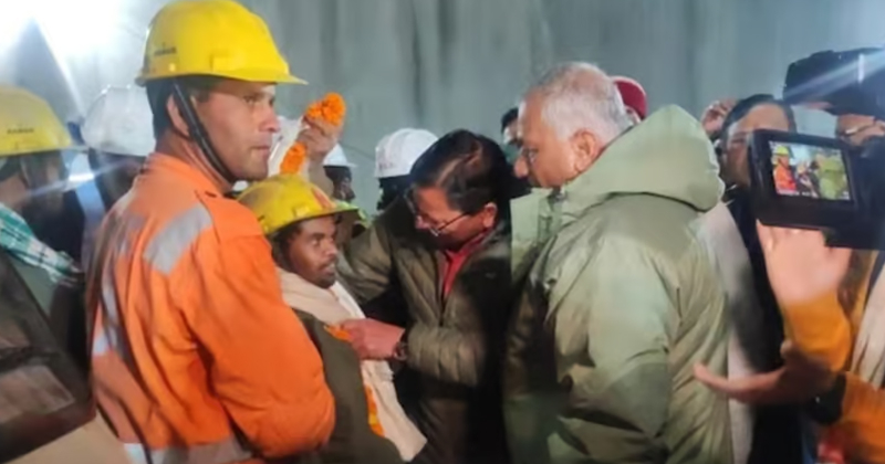 രാജ്യം കണ്ട സങ്കീർണ്ണമായ രക്ഷാപ്രവർത്തനം വിജയകരം; 41 തൊഴിലാളികളെയും രക്ഷിച്ചു