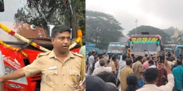 സർക്കാരിനെ വെല്ലുവിളിച്ച് ‘റോബിൻ’ മുന്നോട്ട് ; പിഴ ചുമത്തി എംവിഡി. വഴിനീളം പരിശോധനയുണ്ടാവുമെന്ന് മുന്നറിയിപ്പ്
