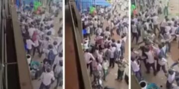 ‘എട്ടാം ക്ലാസിന്റെ വരാന്തയിലൂടെ ഒമ്പതാം ക്ലാസുകാർ നടന്നുപോയി’; കുമരനെല്ലൂരിൽ വിദ്യാർത്ഥികൾ തമ്മിൽ കൂട്ടത്തല്ല്