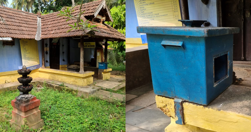 കോഴിക്കോട് തളി ക്ഷേത്രത്തിൽ മോഷണം; ഭണ്ഡാരം കുത്തിത്തുറന്നു