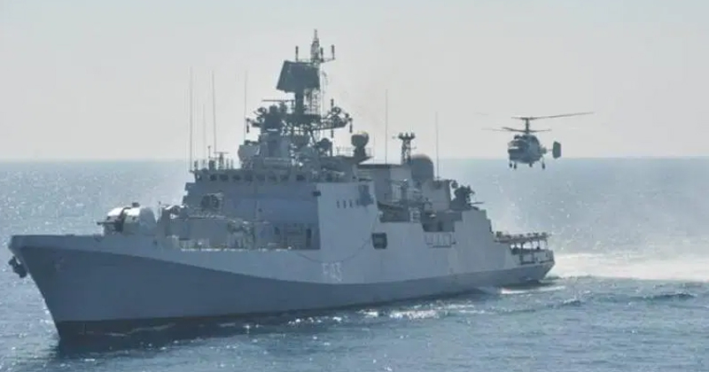 ദക്ഷിണ ചൈനാ കടലിൽ ഇന്ത്യൻ യുദ്ധക്കപ്പലുകൾ; ആശങ്കയിൽ ചൈനീസ് സൈന്യം