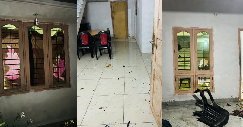 ഡിവൈഎഫ്ഐ പ്രവർത്തകന്റെ വീടിന് നേരെ ആക്രമണം; ബിജെപി പ്രവർത്തകരെന്ന് ഡിവൈഎഫ്ഐ