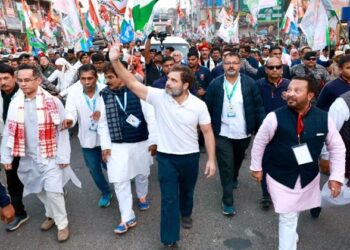 റൂട്ട് മാറ്റിയതിന് രാഹുലിന്റെ ഭാരത് ജോഡോ ന്യായ് യാത്രയ്ക്കെതിരെ കേസ്