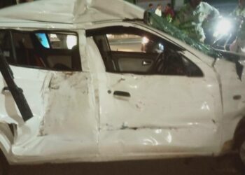 പത്തനംതിട്ട  അടൂർ ബൈപാസ് റോഡിൽ വാഹനാപകടം