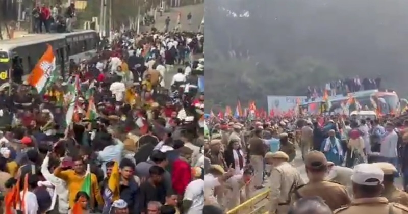 ഗുവാഹത്തിയിലേക്ക് കടക്കുന്നത് തടഞ്ഞ് പൊലീസ്; ഭാരത് ജോഡോ ന്യായ് യാത്രയിൽ സംഘർഷം