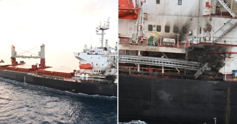 ഗൾഫ് ഓഫ് ഏദനിൽ കപ്പലിന് നേരെ ആക്രമണം; രക്ഷകനായി ഇന്ത്യൻ നാവികസേന