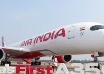 രാജ്യത്തെ ആദ്യ എയർബസ് എ350-900 വിമാനം എയർ ഇന്ത്യ പുറത്തിറക്കി