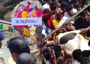 സംരക്ഷിക്കാന്‍ കഴിയില്ലെങ്കില്‍ എന്തിന് വന്നു?; വനംവകുപ്പിന്റെ വാഹനം തകര്‍ത്ത് നാട്ടുകാര്‍