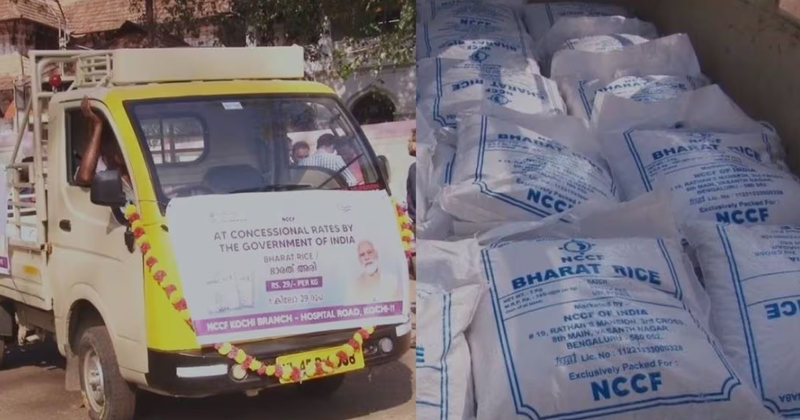 29 രൂപക്ക് അരി തൃശ്ശൂരില്; ഭാരത് അരിയുടെ വിൽപന കേരളത്തിൽ ആരംഭിച്ചു