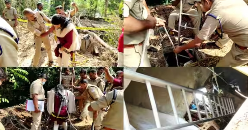 കാര്യവട്ടം ക്യാമ്പസിനുള്ളില് കണ്ടെത്തിയ മനുഷ്യ അസ്ഥികൂടം പുറത്തെടുത്തു; അന്വേഷണം ശക്തമാക്കി പോലീസ്