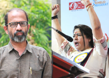 മന്ത്രി പറഞ്ഞതൊന്നും അവർ പറഞ്ഞില്ല, ഇടത് രാഷ്ട്രീയത്തിൻ്റെ വിഷപ്പല്ലുകളായ മാധ്യമ പ്രവർത്തകർക്ക് ആ മുദ്രാവാക്യം അരോചകമാവും: എം ബാലകൃഷ്ണൻ