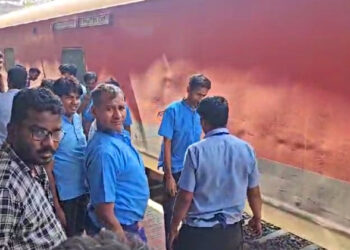 നേത്രാവതി എക്‌സ്പ്രസിൽ തീപിടിത്തം