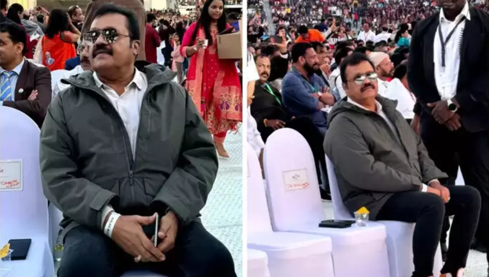 അഹ്ലൻ മോദി ടാ​ഗും, കൂളിം​ഗ് ​ഗ്ലാസ്സും – അബുദാബിയിൽ സ്റ്റൈലിഷ് ലുക്കിൽ സുരേഷ് ​ഗോപി