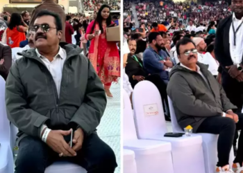 അഹ്ലൻ മോദി ടാ​ഗും, കൂളിം​ഗ് ​ഗ്ലാസ്സും – അബുദാബിയിൽ സ്റ്റൈലിഷ് ലുക്കിൽ സുരേഷ് ​ഗോപി