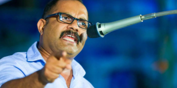 ‘കൊലപാതകികളെ കൊല്ലുന്ന രീതി’; കുഞ്ഞനന്തന്റെ മരണത്തിൽ ദുരൂഹത ആരോപിച്ച് കെ.എം. ഷാജി