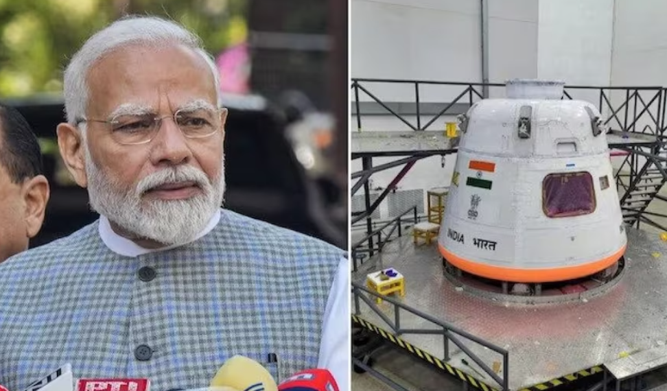 ഇന്ത്യയുടെ അഭിമാന ദൗത്യമായ ഗഗൻയാനിൽ യാത്രികനായി മലയാളിയും; പേരുകൾ നാളെ പ്രധാനമന്ത്രി പ്രഖ്യാപിക്കും