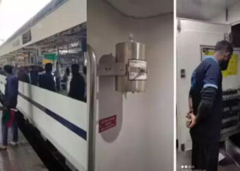 വന്ദേഭാരത് എക്സ്പ്രസിൽ യാത്രക്കാരൻ പുകവലിച്ചു; ട്രെയിൻ നിർത്തിയിട്ടത് 23 മിനിറ്റ്