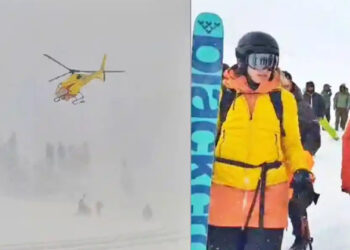 മഞ്ഞുവീഴ്ചയില് വിദേശ വിനോദസഞ്ചാരി മരിച്ചു; ഒരാൾക്കായി തിരച്ചിൽ തുടരുന്നു