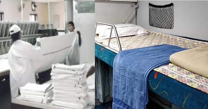 കണ്ണൂരിൽ പുതപ്പും തലയണ ഉറയും മോഷ്ടിച്ച യാത്രക്കാരനെ കൈയോടെ പിടികൂടി ജീവനക്കാർ