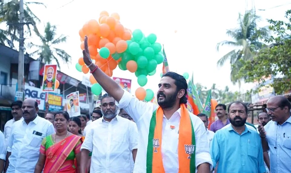 വടകര എൻ ഡി എ  സ്ഥാനാർത്ഥിക്ക് നേരെ  ഡിവൈഎഫ്ഐ സിപിഎം ആക്രമണം