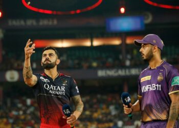 ആർസിബിക്ക് ടോസ് നഷ്ടം; ബാറ്റിംഗിനയച്ച് കൊൽക്കത്ത