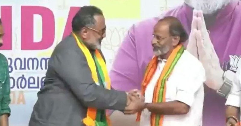 പദ്മജയ്ക്ക് പിന്നാലെ കോൺഗ്രസ് ഉപേക്ഷിച്ച് ലീഡറുടെ വിശ്വസ്തനും; മഹേശ്വരൻ നായർ ബിജെപിയിൽ