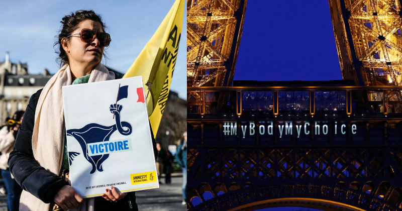 ഗർഭച്ഛിദ്രം ഭരണഘടനാ അവകാശമാക്കി ഫ്രാൻസ്; ചരിത്ര തീരുമാനം സ്വാഗതം ചെയ്ത് ലോകം
