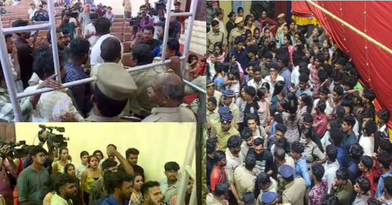 കൂട്ടത്തല്ല്, പ്രതിഷേധം: കേരള സർവകലാശാല കലോത്സവം നിർത്തിവച്ചു; വിസി നിർദേശം നൽകി