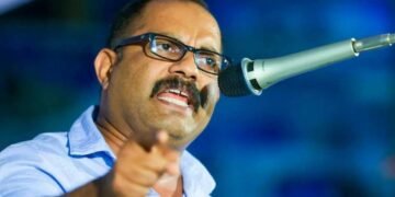 ടിപി വധക്കേസ്; കുഞ്ഞനന്തന്റെ മകളെ വെല്ലുവിളിച്ച് കെഎം ഷാജി