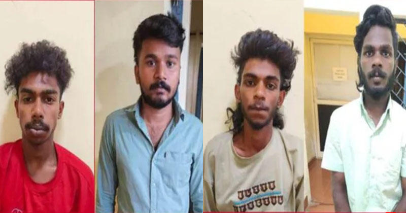 രണ്ടു ലക്ഷം രൂപ വിലവരുന്ന കുരുമുളക് മോഷ്ടിച്ച നാല് യുവാക്കള്‍ പിടിയില്‍