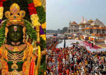 അയോധ്യ ശ്രീരാമ ക്ഷേത്ര ദർശനം നടത്തിയത് ഒരു കോടിയിലധികം ഭക്തർ