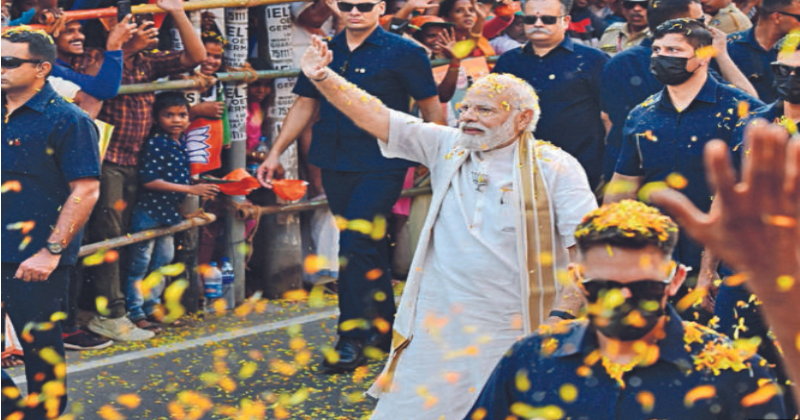 പ്രധാനമന്ത്രി വീണ്ടും കേരളത്തിലേക്ക്; മോദിയുടെ റോഡ് ഷോ നാളെ പാലക്കാട്