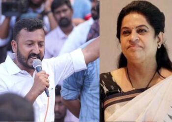 പത്മജയ്ക്ക് എതിരായ പരാമർശം; രാഹുൽ മാങ്കൂട്ടത്തലിന് കെപിസിസി യോഗത്തിൽ വിമർശനം