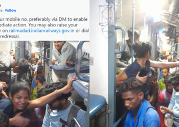 ഇതാണ് പുതിയ ഇന്ത്യ; പരാതി കിട്ടിയതിന് തൊട്ടു പിന്നാലെ റയിൽവെയുടെ നടപടി